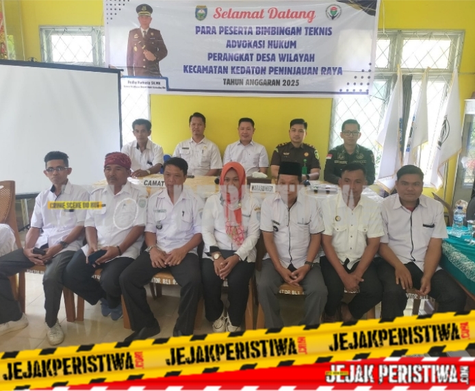 Kejaksaan Negeri Oku Laksanakan Giat Advokasi Bidang Hukum Kepada Perangkat Desa Se-Kecamatan(KPR) Melalui Kasi Intelijen Kajari OKU