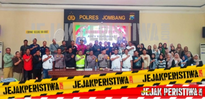 Polres Jombang Gelar Analisa Dan Evaluasi(Anev) Kantibmas Capaian Akhir Tahun 2025